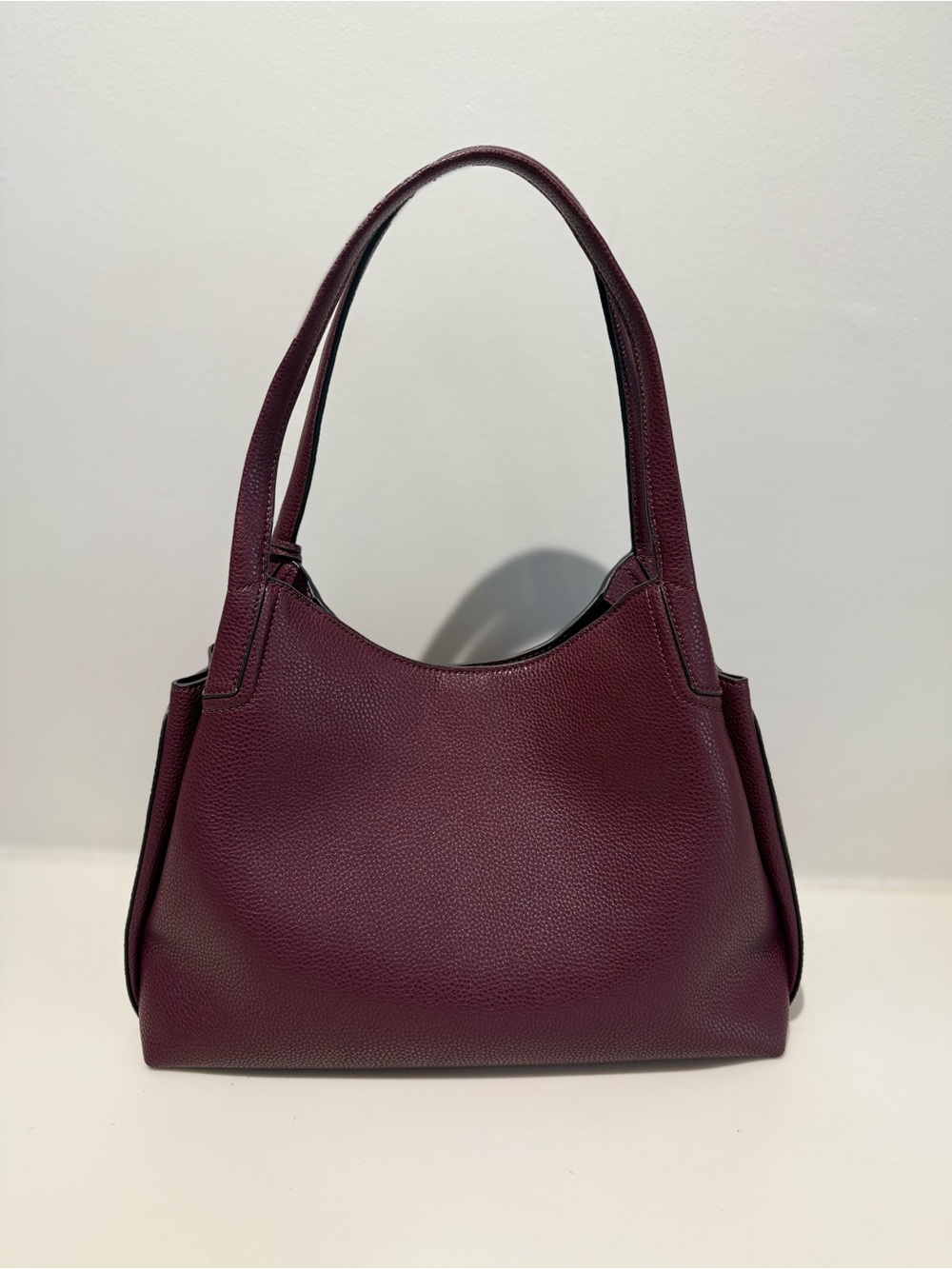 NWT Marc Jacobs large work hobo bag - dark plum - Picture 4 of 7